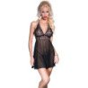 CHILIROSE - CR 4145 BABYDOLL NEGRO L/XL