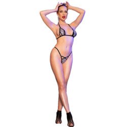 CHILIROSE - CR 4659 BIKINI PLATA S/M
