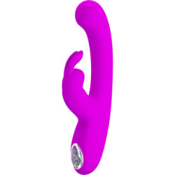 PRETTY LOVE - VIBRADOR LAMAR RABBIT Y VIOLET G SPOT