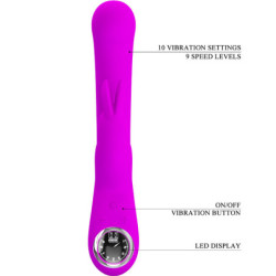 PRETTY LOVE - VIBRADOR LAMAR RABBIT Y VIOLET G SPOT