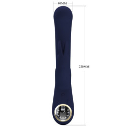 PRETTY LOVE - VIBRADOR LAMAR RABBIT Y PUNTO G AZUL