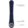 PRETTY LOVE - VIBRADOR LAMAR RABBIT Y PUNTO G AZUL