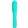 PRETTY LOVE - VIBRADOR MULTIFUNCIÓN PARA EL PUNTO G DE PRESCOTT, COLOR VERDE AGUA