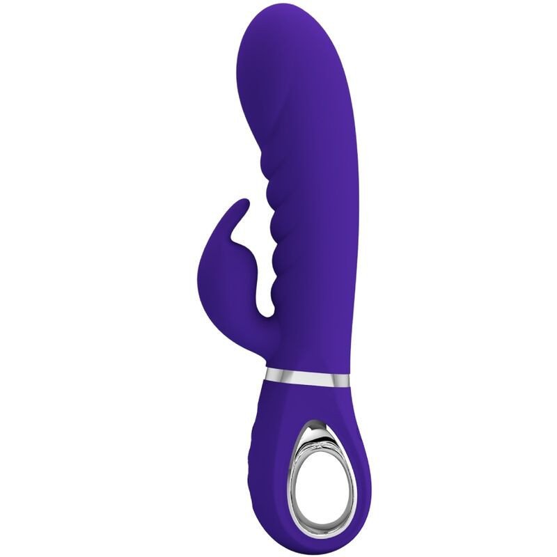 PRETTY LOVE - VIBRADOR MULTIFUNCIONAL PARA EL PUNTO G DE PRESCOTT, COLOR MORADO