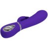 PRETTY LOVE - VIBRADOR MULTIFUNCIONAL PARA EL PUNTO G DE PRESCOTT, COLOR MORADO