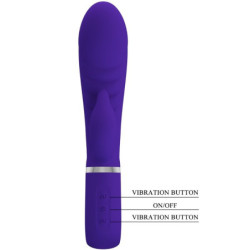 PRETTY LOVE - VIBRADOR MULTIFUNCIONAL PARA EL PUNTO G DE PRESCOTT, COLOR MORADO