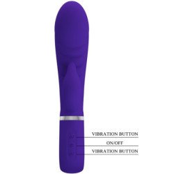 PRETTY LOVE - VIBRADOR MULTIFUNCIONAL PARA EL PUNTO G DE PRESCOTT, COLOR MORADO