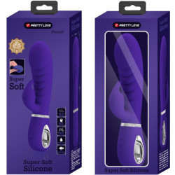 PRETTY LOVE - VIBRADOR MULTIFUNCIONAL PARA EL PUNTO G DE PRESCOTT, COLOR MORADO