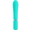 PRETTY LOVE - VIBRADOR MULTIFUNCIÓN PARA EL PUNTO G DE THOMAS, COLOR VERDE AGUA
