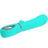 PRETTY LOVE - VIBRADOR MULTIFUNCIÓN PARA EL PUNTO G DE THOMAS, COLOR VERDE AGUA