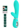 PRETTY LOVE - VIBRADOR MULTIFUNCIÓN PARA EL PUNTO G DE THOMAS, COLOR VERDE AGUA