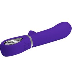 PRETTY LOVE - VIBRADOR MULTIFUNCIONAL DE PUNTO G THOMAS MORADO