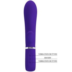 PRETTY LOVE - VIBRADOR MULTIFUNCIONAL DE PUNTO G THOMAS MORADO