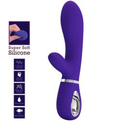 PRETTY LOVE - VIBRADOR MULTIFUNCIONAL DE PUNTO G THOMAS MORADO
