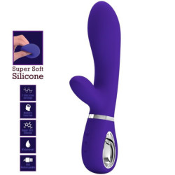 PRETTY LOVE - VIBRADOR MULTIFUNCIONAL DE PUNTO G THOMAS MORADO
