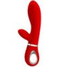 PRETTY LOVE - VIBRADOR MULTIFUNCIÓN PARA EL PUNTO G DE THOMAS, ROJO