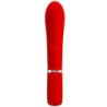 PRETTY LOVE - VIBRADOR MULTIFUNCIÓN PARA EL PUNTO G DE THOMAS, ROJO