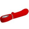 PRETTY LOVE - VIBRADOR MULTIFUNCIÓN PARA EL PUNTO G DE THOMAS, ROJO