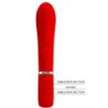 PRETTY LOVE - VIBRADOR MULTIFUNCIÓN PARA EL PUNTO G DE THOMAS, ROJO
