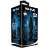 MR PLAY - POTENTE VIBRADOR CON CONTROL REMOTO Y TAPÓN ANAL NEGRO