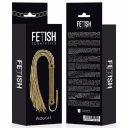 FETISH SUBMISSIVE ORIGEN - LÁTIGO DE CUERO VEGANO