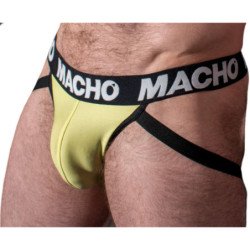 MACHO - MX25A JOCK LYCRA AMARILLO XL