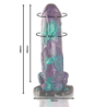 ÉPICO - DILDO BASILISK DOBLE PLACER ESCAMOSO TAMAÑO GRANDE