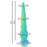 EPIC - DILDO DE TENTÁCULOS FINOS FLUORESCENTES SCYLLA, TAMAÑO GRANDE