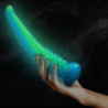 EPIC - DILDO DE TENTÁCULOS FINOS FLUORESCENTES SCYLLA, TAMAÑO GRANDE