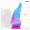 ÉPICO - DILDO DE TENTÁCULOS AZULES DE PHORCYS TAMAÑO PEQUEÑO