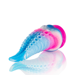 ÉPICO - DILDO DE TENTÁCULOS AZULES DE PHORCYS TAMAÑO PEQUEÑO