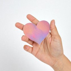 JUEGO SECRETO - ¡TETAS INCREÍBLES! CUBREPEZONES CON FORMA DE CORAZÓN