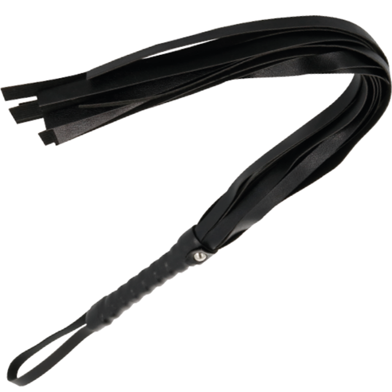 OSCURIDAD - LÁTIGO DE BONDAGE NEGRO DE 45 CM