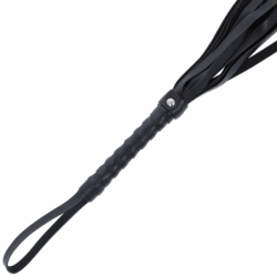 OSCURIDAD - LÁTIGO DE BONDAGE NEGRO DE 45 CM