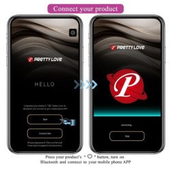 PRETTY LOVE - BAIRD PUNTO G 12 VIBRACIONES RECARGABLE APLICACIÓN LILA