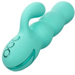 CALEXOTICS - VIBRADOR SEA DIVA COLOR VERDE AGUA DE CALIFORNIA DREAMING