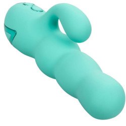CALEXOTICS - VIBRADOR SEA DIVA COLOR VERDE AGUA DE CALIFORNIA DREAMING