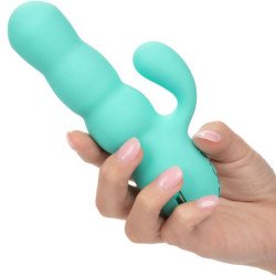 CALIFORNIA EXOTICS - DEL MAR DIVA VIBRADOR RABBIT VERDE AGUA BY CALIFORNIA DREAMING