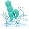 CALEXOTICS - VIBRADOR SEA DIVA COLOR VERDE AGUA DE CALIFORNIA DREAMING