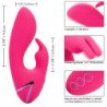 CALIFORNIA EXOTICS - SO. CAL SUSHINE VIBRATOR RABBIT FUCSIA BY CALIFORNIA DREAMING