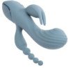 CALIFORNIA EXOTICS - VIBRADOR TRIPLE ÉXTASIS GRIS