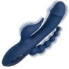 CALEXOTICS - VIBRADOR TRIPLE ORGASMO AZUL