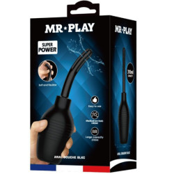 MR PLAY - DUCHA ANAL BLKC SUPER POWER BLACK