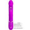 PRETTY LOVE - VIBRADOR MULTIFUNCIÓN KAMPAS RABBIT 3 EN 1 CON LENGUA FUCHSIA