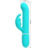 AMOR PRECIOSO - VIBRADOR COALE RABBIT PERLAS VERDE AGUA