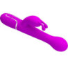 PRETTY LOVE - VIBRADOR DEJON RABBIT 3 EN 1 MULTIFUNCIÓN VIOLETA