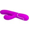 PRETTY LOVE - VIBRADOR MULTIFUNCIONAL 3 EN 1 PARA EL PUNTO G PERLITA VIOLETA