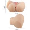 CRAZY BULL - VAGINA Y ANO REALISTICOS VIBRADOR EMILIA