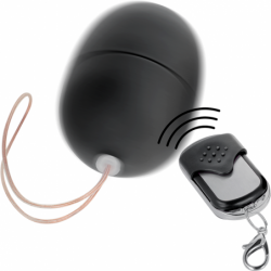 ONLINE - HUEVO VIBRADOR CON CONTROL REMOTO NEGRO
