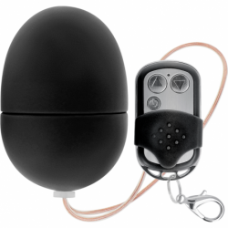 ONLINE - HUEVO VIBRADOR CON CONTROL REMOTO NEGRO